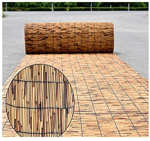 Clôture en Roseau, Protection De La Vie Privée, Rouleaux De Clôture en Bambou, Occultant, Brise-Vue, pour Terrasse, Jardin, Balcon, Brise-Vent, 90 100 120 130 140 Cm