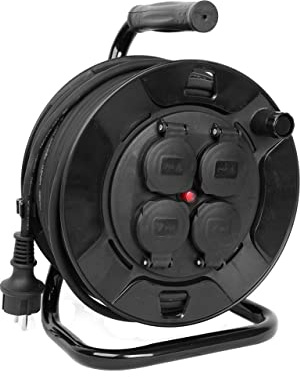 Linder Exclusiv LEX Kabeltrommel Profi 40 Meter (3x1,5mm), IP44, Outdoor