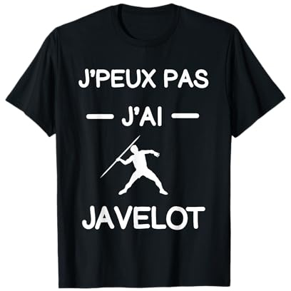 Je peux pas j'ai Javelot - Humour Athlétisme T-Shirt