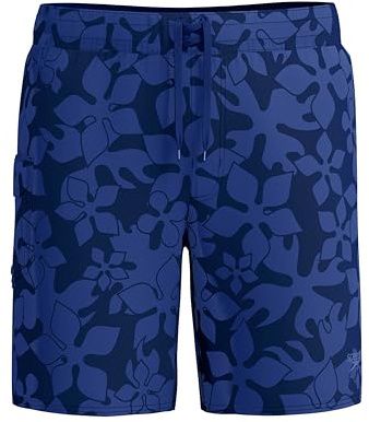 Speedo Lookout Graphic Print Board Shorts | 4-Way Stretch Soft Fabric | Surf | Swim | Gym | Run | Quick Drying