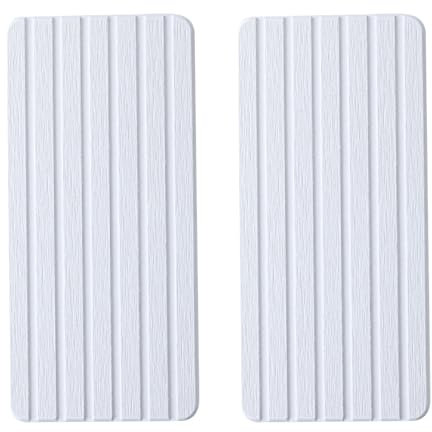 Oiieco Lot de 2 tapis de séchage en pierre de diatomite, plateau antidérapant à séchage rapide, plateau en pierre absorbant l'eau pour comptoir de cuisine ou salle de bain moderne