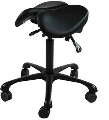 Generico Sgabello Da Sella Con Ruote, Sgabello Ergonomico Con Ruote, For Saloni Di Massaggio, Cucina Domestica, Clinica, Capacità Di Peso 400 Libbre