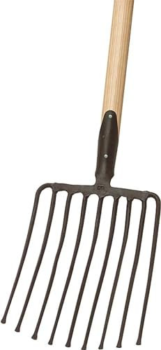 IDEAL Steingabel 9 Zinken m.Langstiel