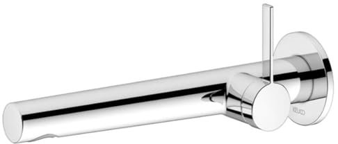 Keuco IXMO Armatur 59516, Einhebel-Waschtischmischer-Fertigset, 265mm, für Unterputz, Rosette rund, Farbe: Verchromt