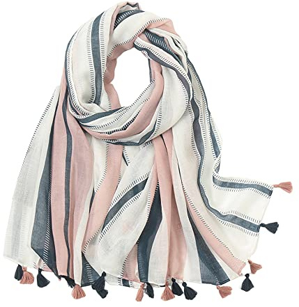 MAIRY Scarfs for Women Neckerchief Lightweight Flowers Print Scarf Summer Spring Fall Winter Shawl Wraps Girl Gifts M162