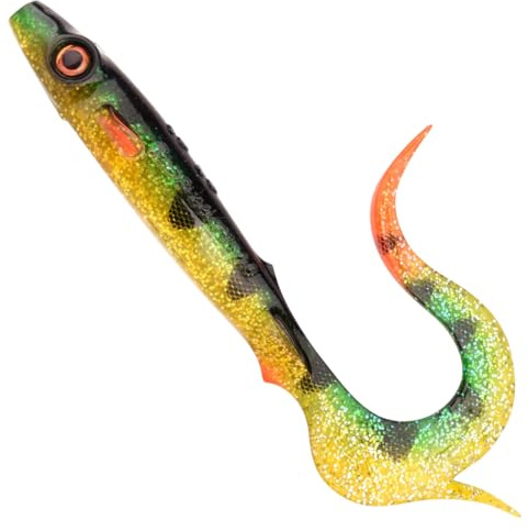 Spro Gummiköder 20cm 18,5g Iris Shocktail, Farbe:Perch