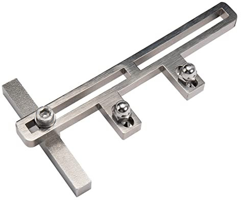 Cowryman R038 Rabot à main en acier inoxydable pour défonceuse