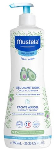 Mustela Gel Lavant Doux Peaux Normales 750ml