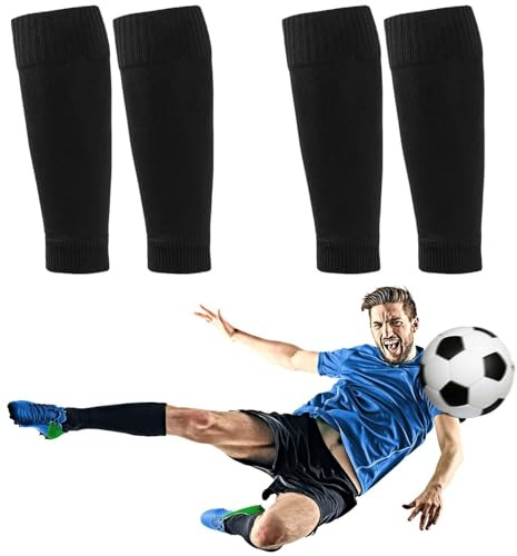 Fotbollsstrumpor, 2 par fotbollsstrumpor, fotbollsstrumpor, fotbollsstrumpor för män, för fotboll, basketboll, löpning sport, pojkar