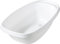 Orthex Badewanne 50 L mit Stöpsel | Weiß | Babywanne | BPA-frei | 10 Jahre Garantie | L90 x B47 x H24 cm