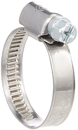 Cornat Schlauchschelle - Ø 20 - 32 mm Spannweite - 9 mm Bandbreite - 2 Stück im Set - Aus rostfreiem Edelstahl / Schlauchklemme / Schlauchbefestigung / T308303