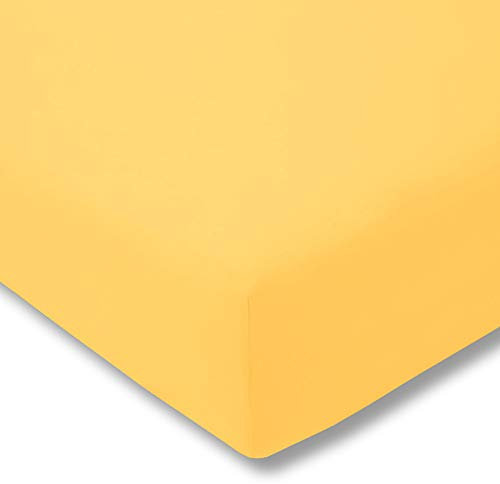 ESTELLA Spannbetttuch Zwirnjersey | Sonne