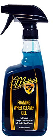 McKee’s 37 MK37-373 Foaming Wheel Cleaner Gel (Non-Acid Color-Change Formula is Safe for All Wheel Finishes), 22 fl. oz.