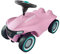 BIG-Bobby-Car Neo Zartrosa - Rutschfahrzeug für drinnen und draußen, Kinderfahrzeug mit Flüsterreifen im modernen Design, für Kinder ab 1 Jahr, Rosa