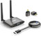 HDMI Wireless, MpioLife 4K/5G Wireless HDMI Transmitter und Receiver, Wireless HDMI/VGA Dual Screen, 164FT/50M Video/Audio HDMI Funkubertragung für Laptop/PC/Kamera, HDTV/Projektor/Monitor, Schwarz