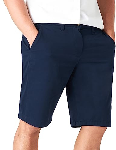 CityComfort Short Homme Coton, Shorts et Bermudas Homme avec Poches, Short Chino Bermuda Homme Vêtements Été Adulte Ado Garcon Tailles M-3XL (Navy, M)
