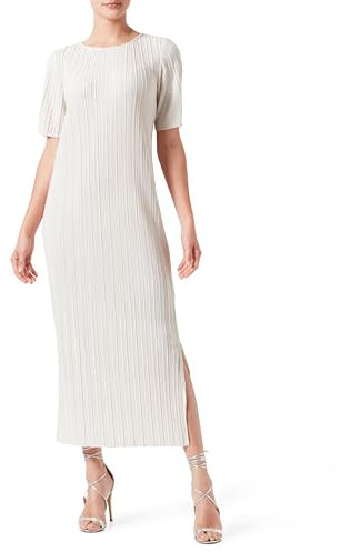 Y.A.S Damen YASOLINDA SS Long Dress S. NOOS Kleid, Birch, L