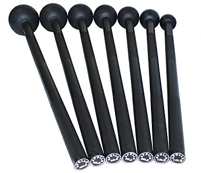 Generic Apollo Athletics Steel Mace Bell 15LB, Heavy Duty Mace Hammer for Strength Training & Full Body Workouts, MB15LB