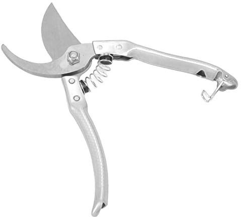 Matybobe Forbici per Zoccoli di Capra Forbici per Zampe di Maiale Strumento Tagliare Le Unghie dei Piedi Animali Pecore e Mucche - Design Ergonomico Leggero in Acciaio (Argento)
