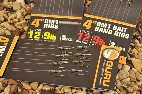 Guru QM1 15 Feeder Fishing Rigs On Eva Spool W/Bayonets: 10
