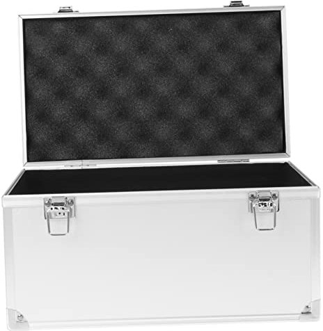 UPKOCH Toolbox Mutitool Household Tools Truck Storage Box Aluminium Tool Desktop Carrying Case Medicines Storage Tools Instrument Travel Aluminum Alloy Briefcase