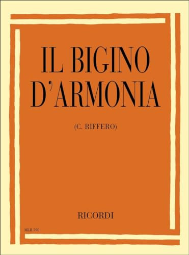 Il bigino di armonia. Testo in Italiano. EDIZIONE TASCABILE RICORDI (17X13 CM)