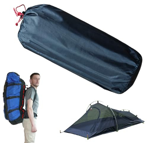 Tenda da campeggio per 1 persona, tenda da campeggio per 1 persona, rete traspirante, da montagna, da caccia e da zaino, antivento, impermeabile e impermeabile