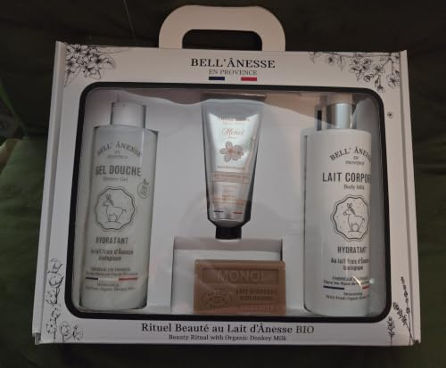 Bell'Ânesse Beauty Ritual Set with Organic Donkey's Milk