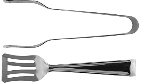 PIAZZA - Pinza da Cucina per Dolci e Dessert, Molla in Inox di Alta Qualità - Lunghezza 16.5cm
