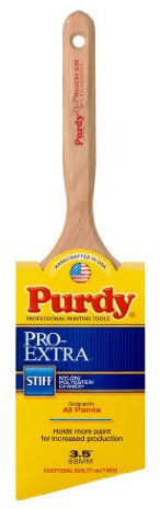 Purdy 144152735 Pro-Extra Glide Nylon/Polyester/Chinex Brush Angle Sash, Multicolor, 3-1/2