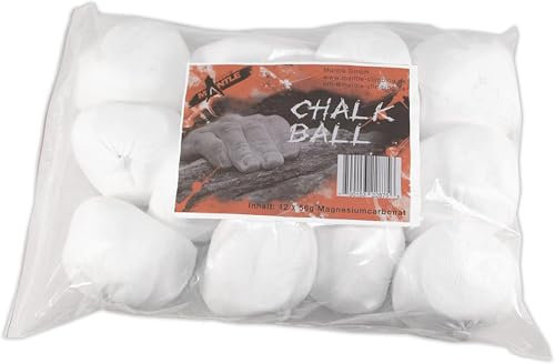 Mantle - 56g Chalkball Kletterkreide Magnesia als 12er Pack zum Klettern Bouldern (12 x 56 gr. Chalk Ball)