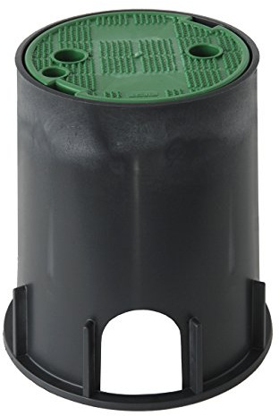 First Plast PZCRP17V Cockpit de jardin avec couvercle piétonnier, vert, 170 mm