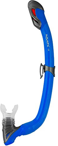 Aqua Speed Samos JR - Premium Trockenschnorchel für Kinder und Jugendliche | Silikon-Mundstück | Clip-On | Ausblasventil | Ultra-Dry Top, Aquaspeed Schnorchel:Samos - 11