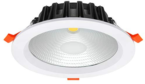Long Life Lamp Company COB 18W Recessed Commercial LED Downlight Daylight 6000k AC100-240v PL and Metal Halide Replacement CDL18