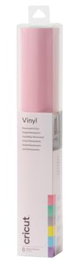 Cricut Permanent Vinyl | Pastels | 30.5cm x 30.5cm (12 x 12) | 6 x Self Adhesive Vinyl Sheets | for use with All Cricut Cutting Machines