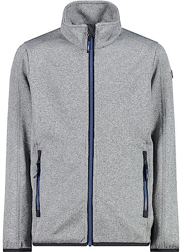 CMP Kinder Boys Knittech Jacke, glacier-cemento, 164