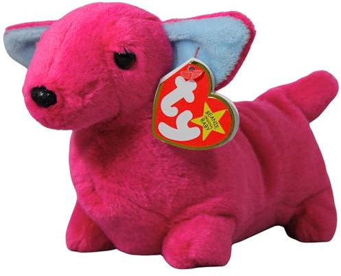 TY Stretch Dachshund II Original Beanie Babies Regular - Soft Plush Toy for Kids, Teddy, Baby Toy, Collectible Stuffed Plushies