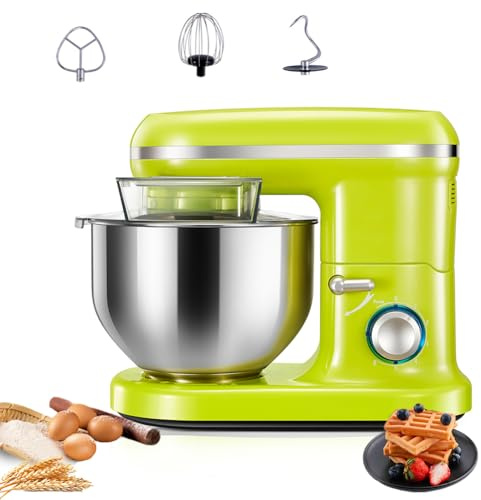 Miscelatore elettrico con ciotola da 5 litri, potenza 1000 W per cottura e cottura efficienti