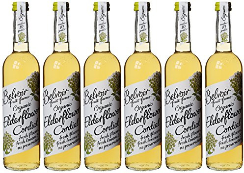 Belvoir Organic Elderflower Cordial 500 ml (Pack of 6)