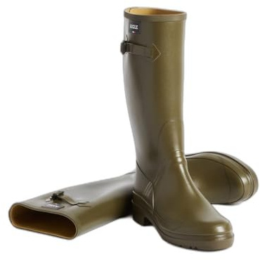 Aigle Cessac, Stivale da pioggia Uomo, Kaki, 47 EU