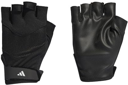 adidas Unisex Training Gloves, Black/White, XL