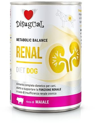 Disugual Dieta Comida Húmeda para Perros 6x400gr (Cerdo Renal)
