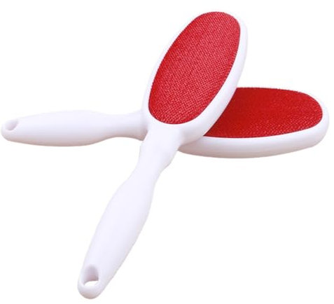 2 PCS Lint Shavers Fuzz Remove Two-sided Brush for Removing Pet Hair Portable Clothes Lint Brush Carpet Fabric