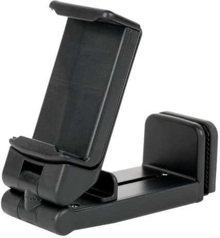 my wall Mobilhållare med klämfunktion – HT51L, resepryl, flexibel, roterbar, halkfri, universell mobiltelefonhållare för smartphones, mobilhållare för bil, kontor, kök och resor