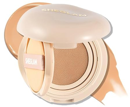 SHEGLAM Lock Go Cushion Foundation Matt Langhaltend Wasserfest Make-up-Warm Vanilla