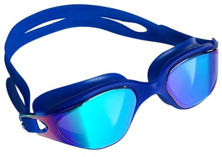 XAGMODSHN A prova di perdite Occhialini da Nuoto Antifog Occhiali Unisex Snorkeling Immersione Per Le Donne Uomo Occhiali