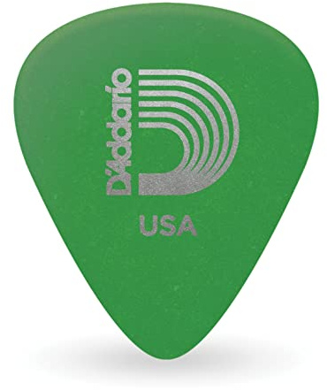 Planet Waves Duralin Green Picks Medium Gauge - Pack of 25