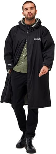 Regatta Herren Wasserdichter Wickelmantel, Black, S/M
