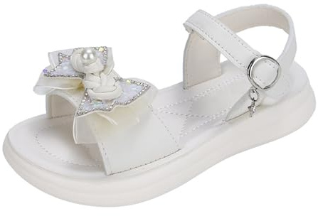 2026 Zapatos de cinta modernos para niñas para uso diario informal. Perfectos para edades de 3 a 14 años. Ideales para primavera y verano. Fáciles de limpiar y combinar con vestidos (3 a 12 años).