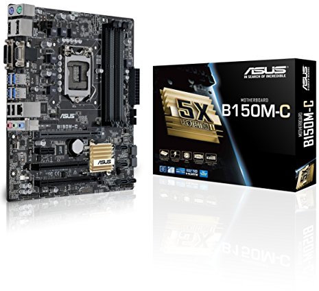 Asus 90MB0P00-M0EAY0 Mainboard Intel LGA1151 Socket Aufrüstset schwarz